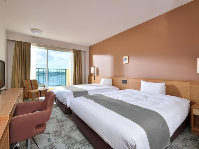 本館 / デラックスオーシャンビューツイン（30㎡）の画像